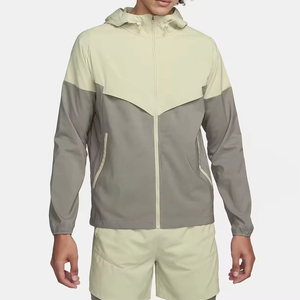 High Quality Custom New Arrival <b>Canvas</b> Embroidery Quick Dry Lightweight Comfortable Windbreaker <b>Jacket</b> Wholesale <b>Jacket</b> Man - Product Image 2