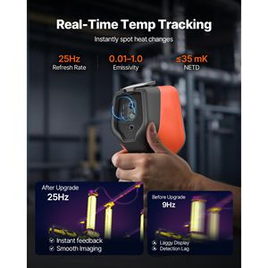 Telecamera Termica Portatile 2MP con Frequenza di Aggiornamento 25HZ, Risoluzione IR 256x192, Display 640x480 - Product Image 4