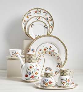 Di alta qualità Made In Korea Bone China di lusso stoviglie Gione tazza da tè e piattino decorato con oro 24K da Hankook Chinaware - Product Image 3