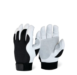 High Quality Wholesale Professional Custom Mechanic Tactical <b>Gloves</b> Breathable <b>Moisture</b>-Wicking Polyester Safety Personal - Product Image 1