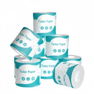 Wholesale Recycled Toilet <b>Paper</b> 4 Ply Restaurant Toilet <b>Paper</b> <b>Roll</b> High Quality Bathroom Tissue Supplier Manufacturer - Product Image 1
