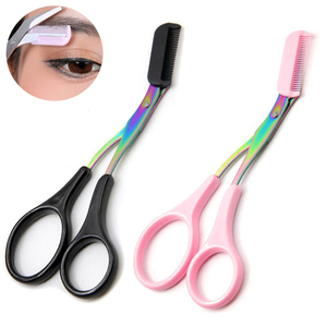 Tijeras profesionales para cejas, para recortar cejas con precisión, tijeras de belleza de acero inoxidable afiladas para salón y uso personal - Product Image 1