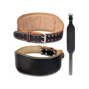 Cinturón de Levantamiento de Pesas de Cuero Vacuno Premium para Entrenamiento Intenso en el Gimnasio - Product Image 1