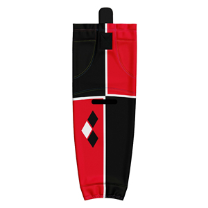 Manufacture And Breathable <b>Polyester</b> Sublimated Ice Hockey <b>Socks</b> Quick Dry Crew Height Plus Size Design Your Own Logo For Summer - Product Image 5