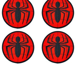 Patch thermocollant ou à coudre Spider Logo, broderie haute qualité en rayonne, applique <span class=keywords><strong>Spiderman</strong></span> pour vêtements par MEHMOOD APPARELS - Product Image 2