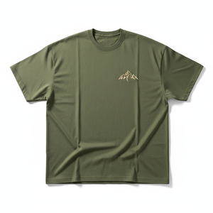 T-shirts vierges pour hommes, coupe oversize, en coton épais, personnalisables avec impression et broderie, logo brodé, haute qualité, 100% coton - Product Image 1