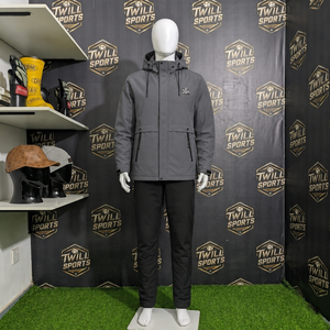 Chaquetas Softshell de Lona Ecológicas, Antibacterianas, Casuales, con Capucha, Impermeables, Transpirables y de Secado Rápido para Hombre, en Oferta - Product Image 3