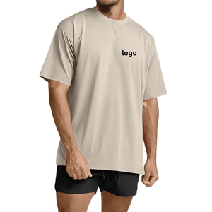 T-shirt de compression épais OEM à manches courtes pour hommes – Respirant, séchage rapide, idéal pour la gym, l'entraînement musculaire et la course à pied - Product Image 2