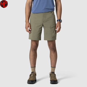 Shorts cargo pour homme, en tricot uni, à séchage rapide, imperméables, décontractés, pour le travail, les activités de plein air, tactiques, avec fermeture éclair sur le devant, de haute qualité, pour la randonnée - Product Image 3