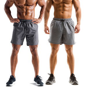 Shorts de musculation et de fitness pour hommes, séchage rapide, respirants, amples, pour la plage, shorts d'été, shorts de musculation ajustés pour hommes - Product Image 1