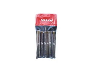 Jeu de lames de scie en acier au carbone, forme rectangulaire, pour outils de coupe de bijoux, accessoires, paquet de 6 - Product Image 4