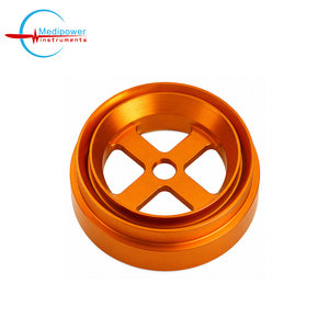 Marqueur d'aréole Grossman 4 tailles en 1, diamètre de 40 mm à 52 mm, aluminium anodisé orange - Outils de mesure pour la chirurgie mammaire - Product Image 6