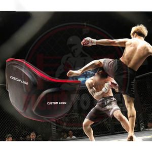 Protège-ventre de boxe en cuir, support lombaire et bandes de poignet, fabriqué au Pakistan, nouvelle tendance, durable, meilleur prix, absorbant les chocs, léger - Product Image 5