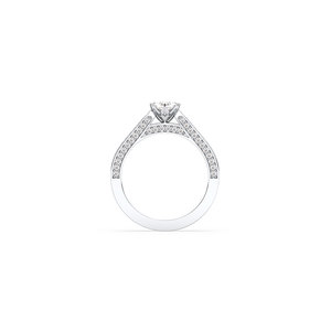 Vente directe d'usine REYES, bague de fiançailles en diamant de laboratoire de 1,42 carat, taille poire, or massif 14 carats, certificat IGI, bijoux fins - Product Image 6