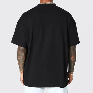 Camisetas de Hombre con Logo Personalizado, Hombros Caídos, Lavado Ácido, Efecto Desgastado por el Sol, 100% Algodón/Poliéster, Ecológicas, Estilo Urbano - Product Image 2