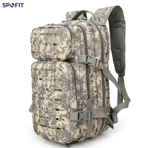 Large Capacity 35L Camouflage Tactical <b>Backpack</b> MOLLE System <b>Waterproof</b> Oxford Fabric Nylon Lining for Outdoor Sports Hiking - Product Image 6