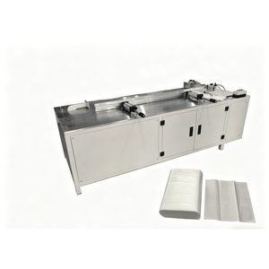 เครื่องบรรจุภัณฑ์ผ้าเช็ดมือแบบพับ N & V กึ่งอัตโนมัติ ได้รับการรับรองมาตรฐาน CE - Product Image 1