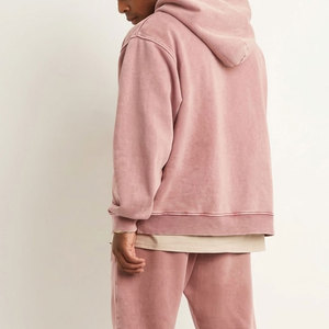 Sweat-shirts classiques délavés à l'acide, coupe moderne, tissu en coton mélangé, parfaits pour un usage quotidien, style streetwear et confort décontracté. - Product Image 2