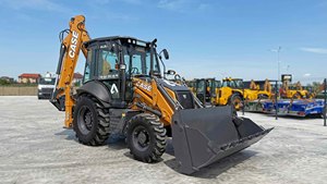Factory Price Case 570ST Backhoe Loader Industrial Grade Earthmoving <b>Machine</b> Strong Power Fuel Efficient Durable ConstructionUse - Product Image 2