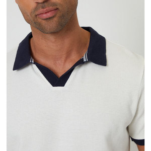 Camiseta Polo Personalizada para Hombre, 100% Algodón, Manga Corta, Camisetas Polo Casuales de Alta Calidad, Transpirables, OEM, ODM - Product Image 6