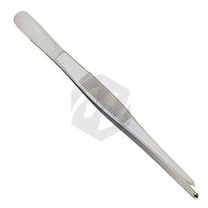 High Quality Stainless Steel Thumb Tissue Forceps 1x2 <b>Teeth</b> 8 Inch Surgical Grade Tweezer <b>Tool</b> Veterinary Use Medic Instruments - Product Image 4