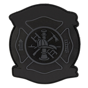 Parche de PVC al por mayor, insignia redonda de goma con gancho y bucle, logotipo personalizado, diseño moldeado en 3D, accesorio decorativo para ropa, personalizado - Product Image 4