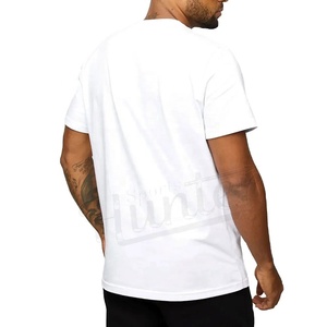 Camiseta de impresión de alta calidad al por mayor personalizada 100% algodón Unisex cuello redondo Camiseta de gran tamaño para hombre - Product Image 2