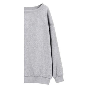 เสื้อสเวตเชิ้ตผ้าแคนวาสปักลาย 3 มิติ สำหรับผู้หญิง สไตล์ลำลอง เป็นมิตรกับสิ่งแวดล้อม ระบายอากาศได้ดี กันลม น้ำหนัก 220 กรัม ผลิตจากผ้าฝ้าย/ใยไผ่ คอกลม แขนยาว - Product Image 5