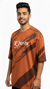 T-shirt surdimensionné de style streetwear pour homme, coupe décontractée, tendance, à porter au quotidien - Product Image 4