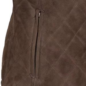 Chaleco de Cuero Genuino de Lujo para Mujer, Chaleco de Piel de Cordero Suave, Estilo Motero, Proveedor de Pedidos al por Mayor OEM - Product Image 3