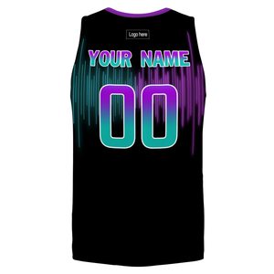 Men's Breathable Reversible Summer Basketball Jersey Plus Size Quick Dry Anti-Bacterial Sportswear BSCI Wholesale Sublimated - Product Image 3