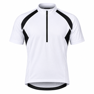 Maillot de cyclisme pour homme à demi-zip, respirant et à séchage rapide, vente en gros - Product Image 1