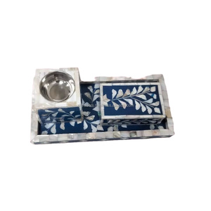 Exclusivo Set de Exhibición para la Quema Diaria de Incienso y Decoración Festiva del Hogar: Elegante Colección de Quemadores de Bakhoor con Incrustaciones de Madreperla - Product Image 5