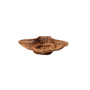 New Arrival Natural Rattan Bowl Decorative <b>Wall</b> <b>Plate</b> Set Eco Friendly Handmade Tray Wholesale Bulk Supplier Home Decor Accent - Product Image 2