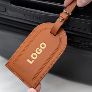 Etiquetas de Viaje de Cuero de Diseño de Alta Calidad, Hechas a Mano con Cuero de Primera Calidad para Conjuntos de Equipaje Premium LTG-0363 - Product Image 2