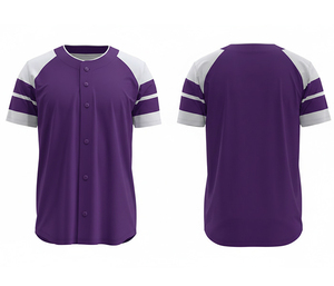 โลโก้และตัวเลขแบบกำหนดเอง |   เสื้อเบสบอลทีมขายส่ง แขนสั้น ผ้าโพลีเอสเตอร์ ระบายอากาศ แห้งเร็ว สำหรับฤดูร้อน - Product Image 3