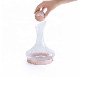 Luxury Arabic Glass Decanter with Resin Base and Decorative <b>Stopper</b> | Handmade Glass Serving Decanter for Home & Gift - Product Image 3