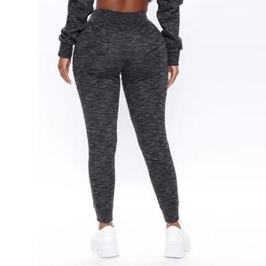 Women's Low Waist Drawstring Straight Leg Cotton Sweatpants Wholesale Oversized Jogger Blank Loose Solid <b>Lounge</b> Wear Plus Size - Product Image 2