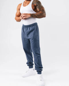 Breathable Acid Wash <b>Canvas</b> Drawstring Anti-wrinkle Men's Trouser <b>Plain</b> Dyed New Design - Product Image 2