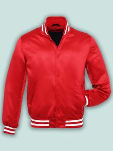 Colección de Chaquetas Varsity de Moda Masculina 2024: Manténgase Abrigado con Estilo con Cuello Alto - Product Image 2