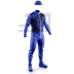Uniformes de Béisbol Personalizados para Hombre, Sublimados, Transpirables, Antibacterianos, con Cierre de Cremallera 100% - Product Image 3