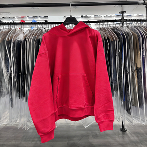 Bulk Hoodies Custom Logo Oversized <b>Pullover</b> Cotton Heavyweight <b>Men</b> Women Unisex Streetwear Plus Size Gym Casual Fashion - Product Image 5