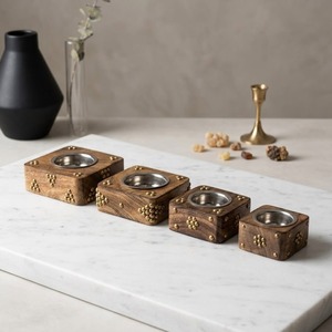 Brûleur d'encens artisanal en bois de santal, religieux, traditionnel, du Moyen-Orient, de haute qualité, pour toutes les saisons - Product Image 5