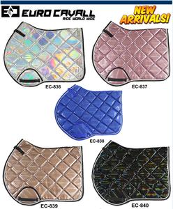 Euro Cavall Industries 2026 Ensemble Assorti Personnalisé de Tapis de Selle de Dressage Matelassé, Voile Anti-Mouches et Protège-Boots, Doublure Polycoton, Polyester - Product Image 3