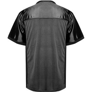 เสื้อผ้ากีฬาสีพื้นแบบยูนิเซ็กซ์ เสื้ออเมริกันฟุตบอล แห้งเร็ว ราคาถูก มีสินค้าในสต็อก เสื้ออเมริกันฟุตบอลสำหรับขาย - Product Image 2