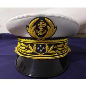 Casquette à visière brodée dorée de haute qualité, couleur personnalisée, sans laine, avec broderie à la main, unisexe, quatre saisons - Product Image 6