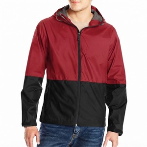 Premium <b>Men's</b> Winter Thick Eco-Friendly Breathable <b>Rain</b> Shell Jacket Outdoor Hiking Running Waterproof Windproof Zip up <b>Coat</b> - Product Image 1