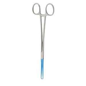 Tenaculador Uterino Recto de 24 cm, Acero Inoxidable, Instrumento Quirúrgico de Ginecología, Herramienta Reutilizable - Product Image 3