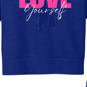 Sweat à capuche court en molleton bleu, mélange de coton doux, manches longues, pull décontracté et tendance pour femme, idéal au quotidien - Product Image 6
