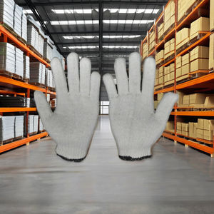 TM Guantes de invierno resistentes al frío texturizados de poliéster de algodón blanco 40g Lavable a máquina Durable Producción de Vietnam - Product Image 3